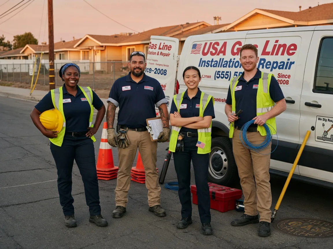 Gas Line Installation company in Bridgewater, IA
